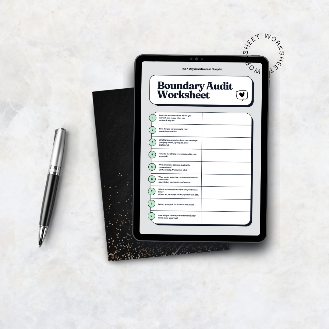 Boundary Audit Worksheet